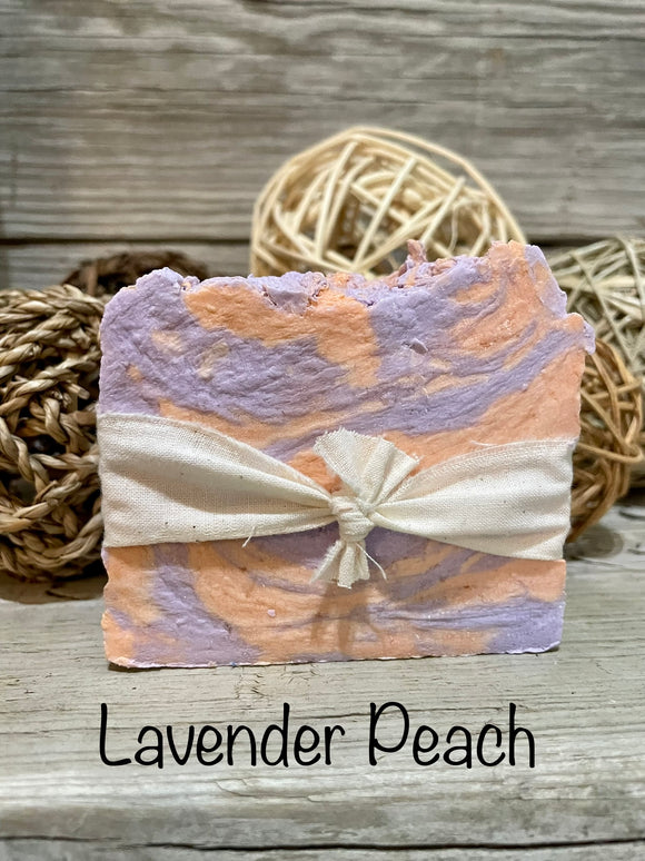 Lavender Peach Bar Soap